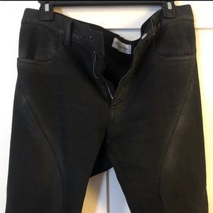 Faith Connexion coated denim pants